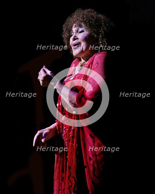 Cleo Laine, 2008. Creator: Alan John Ainsworth.