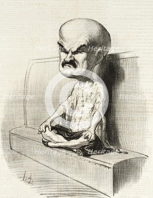 Vesin, 1849. Creator: Honore Daumier.