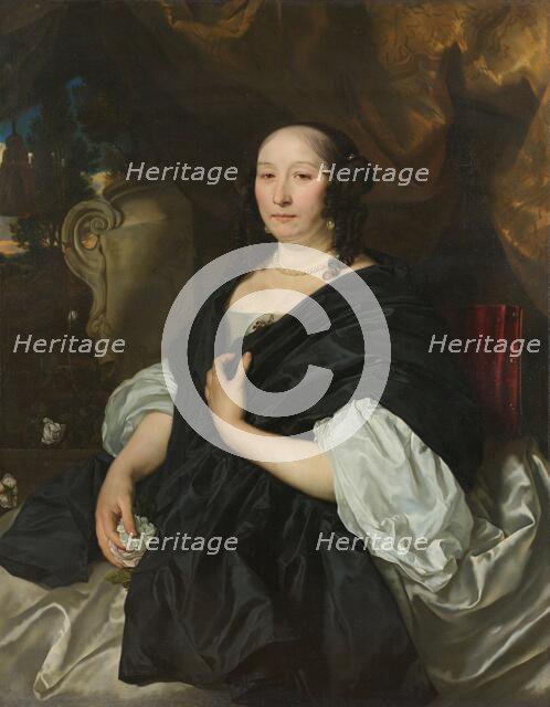 Portrait of Catharina van der Voort, 1667. Creator: Abraham Lambertsz. Van Den Tempel.