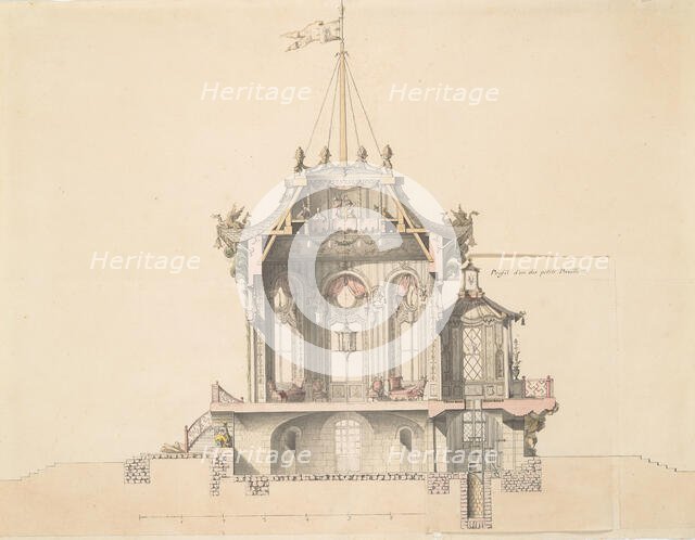 Project for a Chinese Pavillion, n.d.. Creator: Michel Barthelemy Hazon.