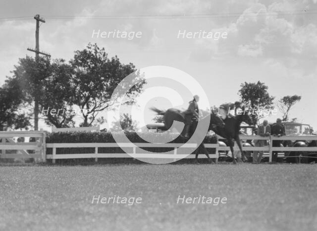 East Hampton horse show, 1932. Creator: Arnold Genthe.