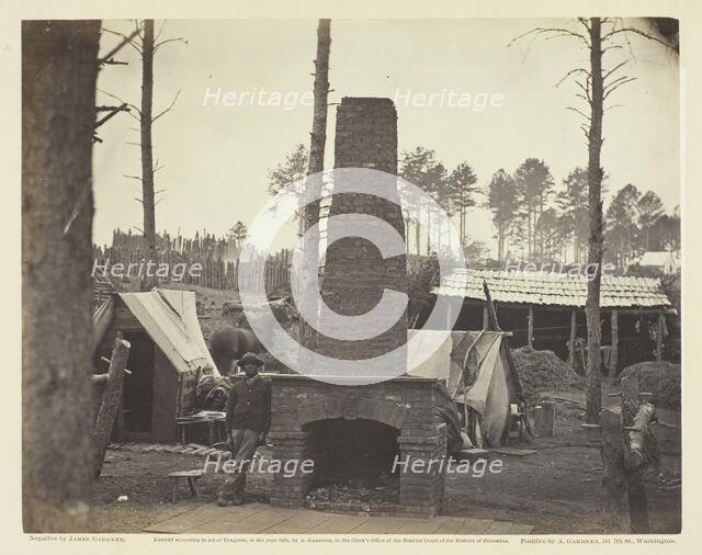 Incidents of the War: Breaking Camp, May 1864. Creator: James Gardner.