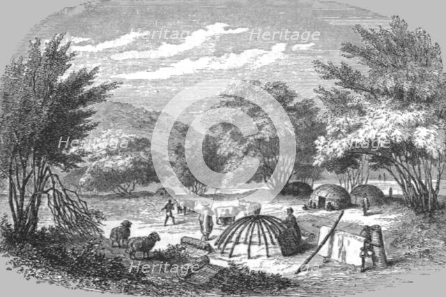 'A Kafir Kraal; A Few Words about Natal and Zululand', 1875. Creator: Unknown.