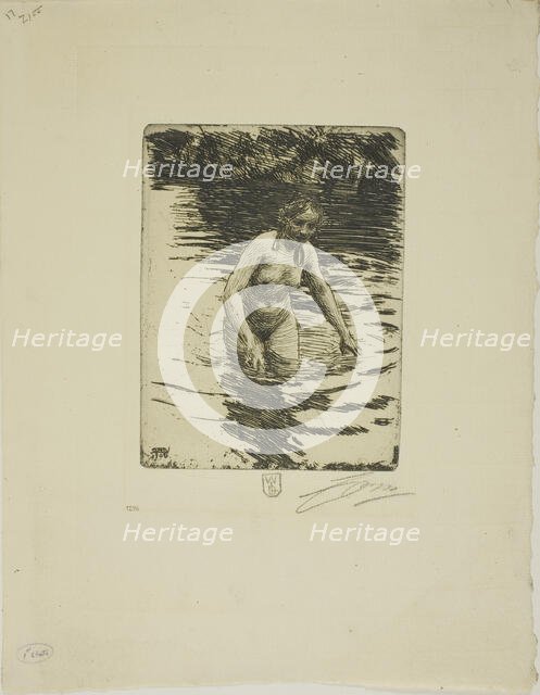 Hemulå II, 1906. Creator: Anders Leonard Zorn.