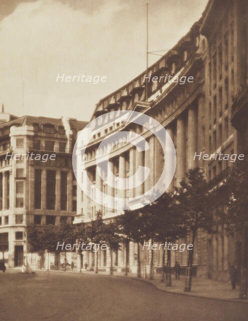 Aldwych. From the album: Photograph album - London, 1920s. Creator: Harry Moult.