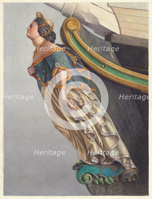 Figurehead, c. 1937. Creator: Elizabeth Moutal.
