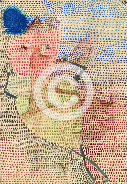 Mask Louse, 1931. Artist: Klee, Paul (1879-1940)