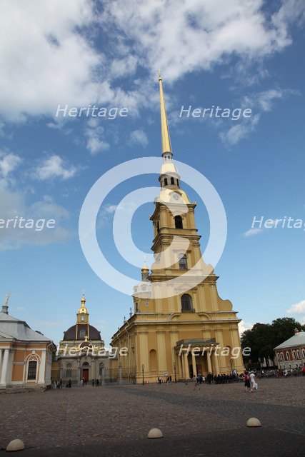 Peter and Paul Cathedral, St Petersburg, Russia, 2011. Artist: Sheldon Marshall