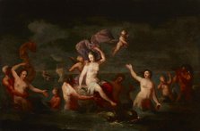 Amphitrite, Late 17th-early 18th century. Creators: Unknown, Follower of Filippo Lauri.