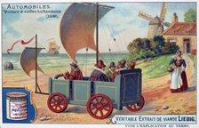 Dutch Automobile, 1600, (c1900). Artist: Unknown