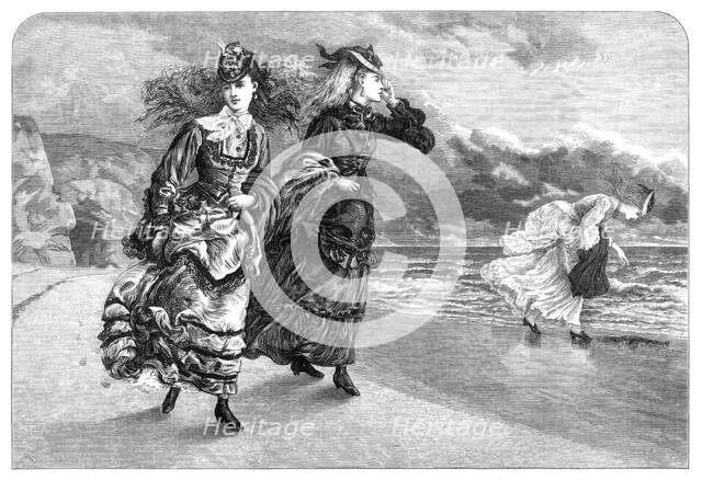 A Breeze after a Bathe, 1872. Creator: W. H..