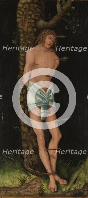 St. Sebastian, 1543. Creator: School of Lucas Cranach the Elder.