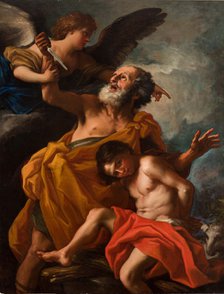 Abraham Sacrificing Isaac.