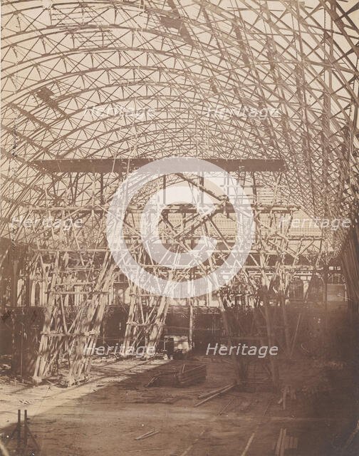 [Construction for the Universal Exhibition of 1855], 1855. Creator: Bertsch et Arnaud.