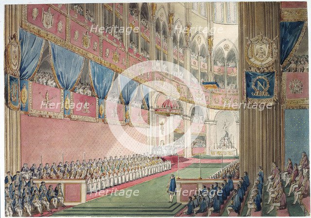 The Coronation Ceremony. The offerings, 1804.