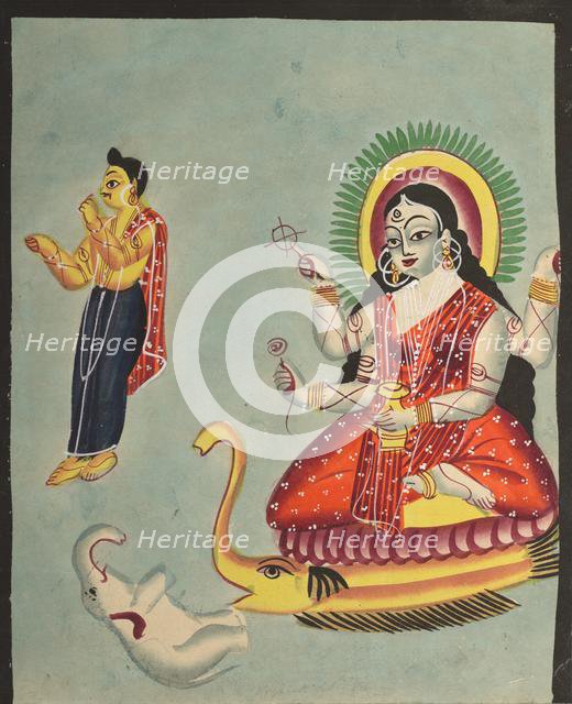 The Goddess Ganga, 1800s. Creator: Unknown.