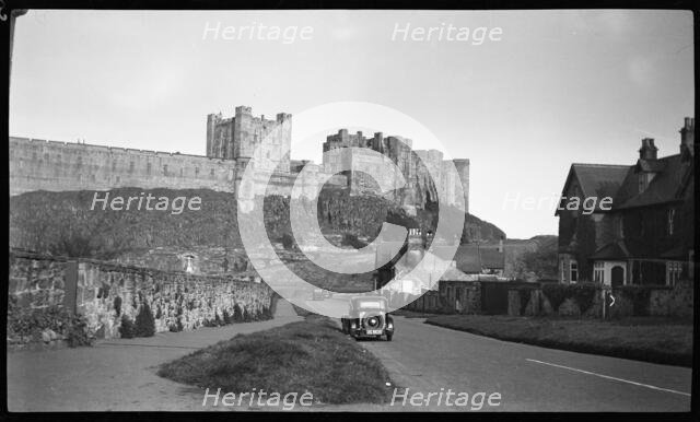 Bamburgh Castle, Bamburgh, Northumberland, 1940-1953. Creator: Ethel Booty.