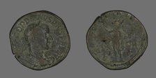 Sestertius (Coin) Portraying Emperor Gordianus, 241. Creator: Unknown.