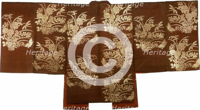 Chôken (Noh Costume), Japan, late Edo period (1789-1868), 1825/1875. Creator: Unknown.