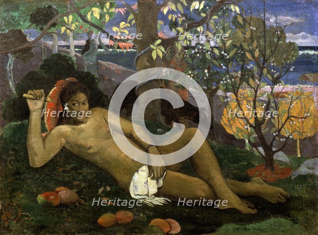 Te Arii Vahine ('Woman of Royal Blood', 'The Queen', 'The King's Wife')', 1896. Artist: Paul Gauguin