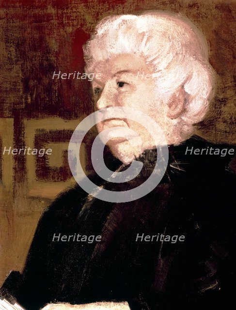 Emilia Pardo Bazán (1852 - 1921), Spanish writer and novelist.