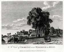 'A View of Charlton near Woolwich in Kent', 1775.Artist: Michael Angelo Rooker