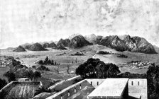 The Indian Frontier Rising: view of the scene of operations against the Bonerwals..., 1898. Creator: H. T..