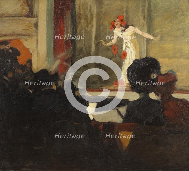 Music-Hall Scene. Creator: Gosta von Hennigs.