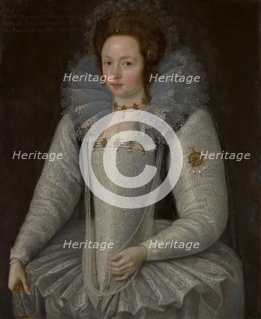 Ellen Maurice (1578-1626), 1597. Creator: Marcus Gheeraerts, the Younger.