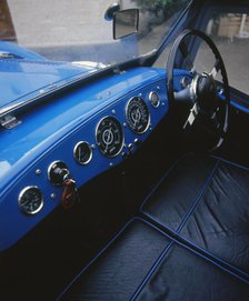 1951 Allard K2 dashboard. Creator: Unknown.