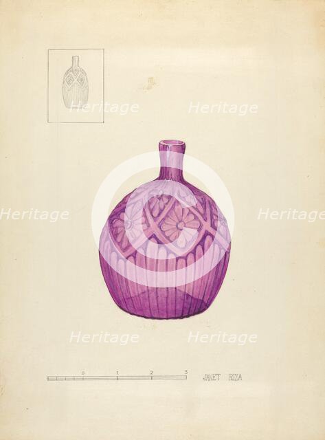 Blown Glass, 1935/1942. Creator: Janet Riza.