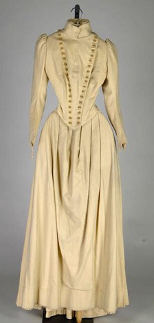 Dress, American, 1888-90. Creator: Unknown.