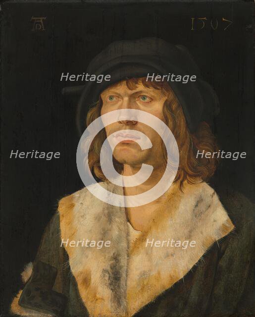 Portrait of a Man, c. 1507. Creator: Hans Schäufelein the Elder.