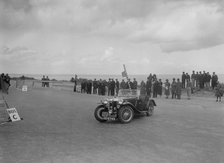 MG PA of Miss E Violet Watson competing in the RSAC Scottish Rally, 1934. Artist: Bill Brunell.