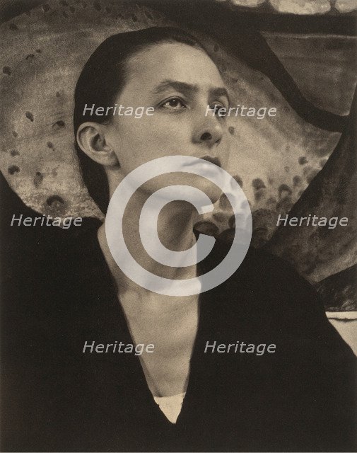 Portrait of Georgia O'Keeffe (1887-1986) , 1918.