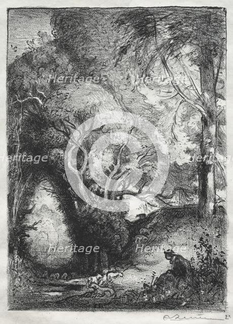 The Ravine in June. Creator: Auguste Louis Lepère (French, 1849-1918).