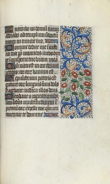 Book of Hours (Use of Rouen): fol. 111r, c. 1470. Creator: Master of the Geneva Latini (French, active Rouen, 1460-80).