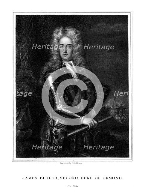 James Butler, 2nd Duke of Ormonde, Irish statesman and soldier, (1831).Artist: H Robinson