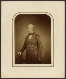 William Sharpey, Sec. Roy. Soc., 1855. Creator: Maull & Polyblank.