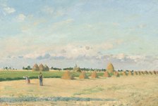 Landscape, Ile-de-France, 1873. Creator: Camille Pissarro.