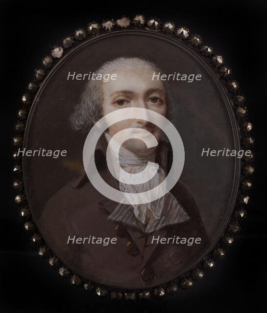 Portrait d'homme, c1790 - 1792. Creator: Ecole Francaise.