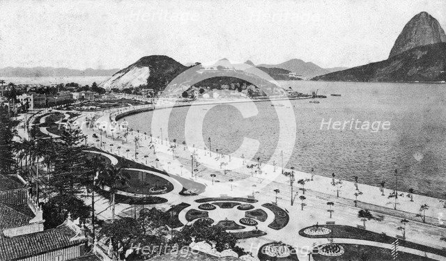 Avenida Beira-Mar, Botafogo, Rio de Janeiro, early 20th century. Artist: Unknown