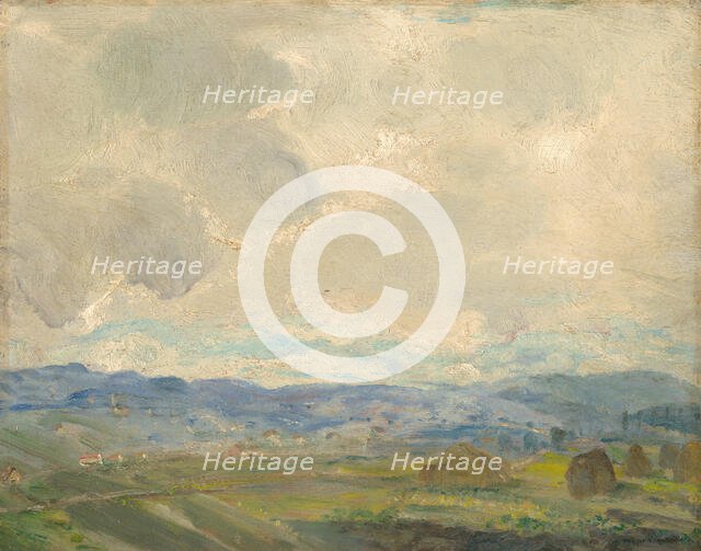 Summer landscape, c1910. Creator: Gusztáv Magyar-Mannheimer.