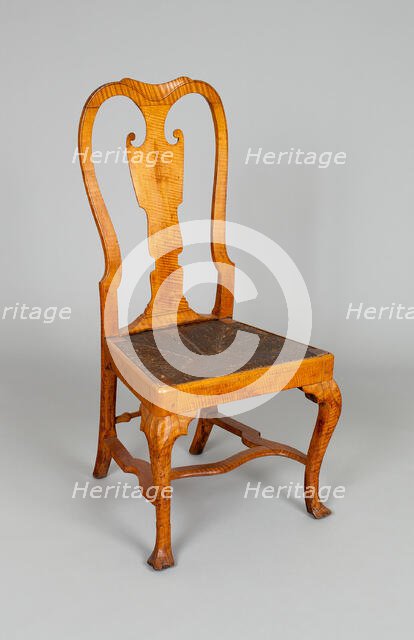 Side Chair, 1746/60. Creator: Unknown.