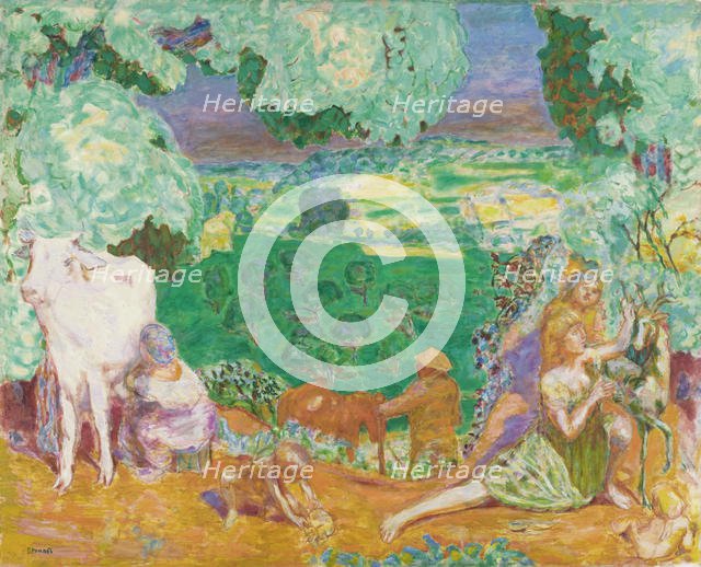 La Symphonie pastorale (Landscape), 1916-1920. Artist: Bonnard, Pierre (1867-1947)