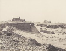 Assouan, Ruines de l'Ancienne Enciente Arabe, au Sud-Est de la Ville, 1851-52, printed 1853-54. Creator: Félix Teynard.
