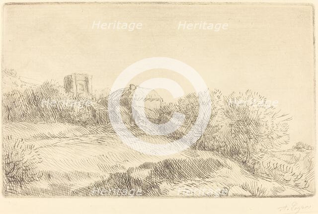 Village (Un village). Creator: Alphonse Legros.