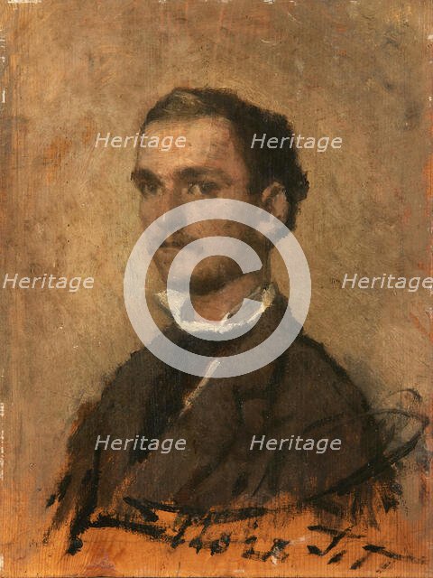 Self-portrait. Creator: Tito, Ettore (1859-1941).