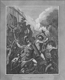 'Landing of Julius Caesar', 1838. Artist: Unknown.