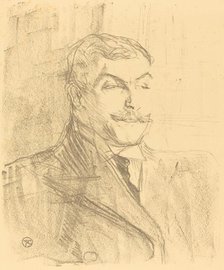 Lucien Guitry, 1896. Creator: Henri de Toulouse-Lautrec.